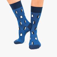 Picture of Calcetines Penguins azul L