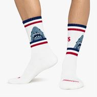 Picture of Calcetines Athletic Jaws blanco L
