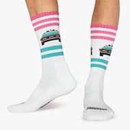 Picture of Calcetines Athletic Delorean blanco L