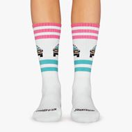 Picture of Calcetines Athletic Delorean blanco L