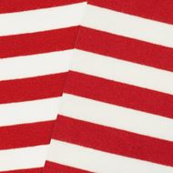 Foto de Calcetines Wally Peek-a-boo blanco y rojo L
