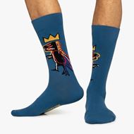 Foto de Calcetines Basquiat Pez Dispenser azul L