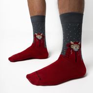 Foto de Calcetines Raining Cat gris L