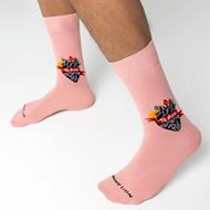 Foto de Calcetines Frida Te amo rosa L