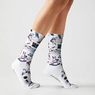 Foto de Calcetines Athletic Jethro Pattern blanco L