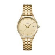 Foto de Reloj Minuit con calendario dorado