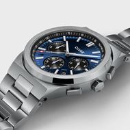 Foto de Reloj Vigoureux Chronode acero color plata y azul