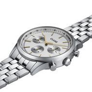Foto de Reloj Anthéor multifuncion de acero color plata esfera bicolor