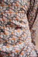 Picture of Camisa regular fit estampado geometrico multicolor