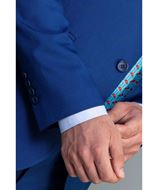 Foto de Traje vestir Slim Fit azul tinta