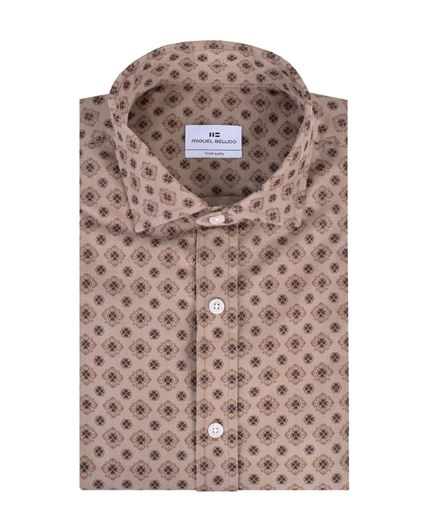 Picture of Camisa micropana estampado vintage