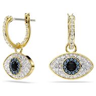 Foto de Pendientes Symbolica Ojo turco, Azules, Baño tono oro