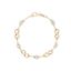 Picture of Pulsera Infinitos en oro bicolor 18kt