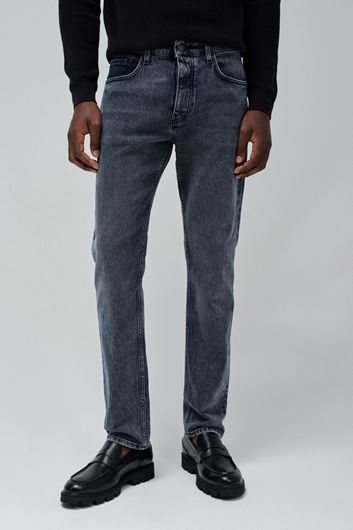 Picture of Pantalón vaquero slim fit negro lavado
