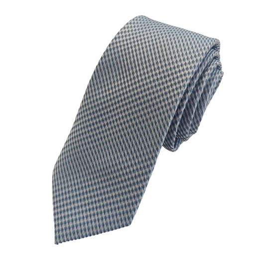 Picture of Corbata microfibra jacquard varios azules claros