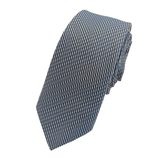 Picture of Corbata microfibra jacquard varios azules oscuros