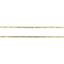 Picture of Cadena de oro amarillo 18kt eslabón programado 3x1, longitud 50cm