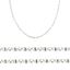 Foto de Cadena de oro blanco 18kt eslabón calabrote 2mm de grosor