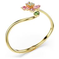 Foto de Brazalete Idyllia Tallas mixtas, Flor, Multicolor, Baño tono oro