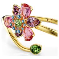 Foto de Brazalete Idyllia Tallas mixtas, Flor, Multicolor, Baño tono oro