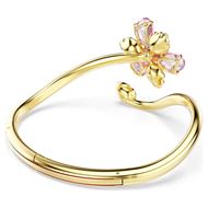 Foto de Brazalete Idyllia Tallas mixtas, Flor, Multicolor, Baño tono oro