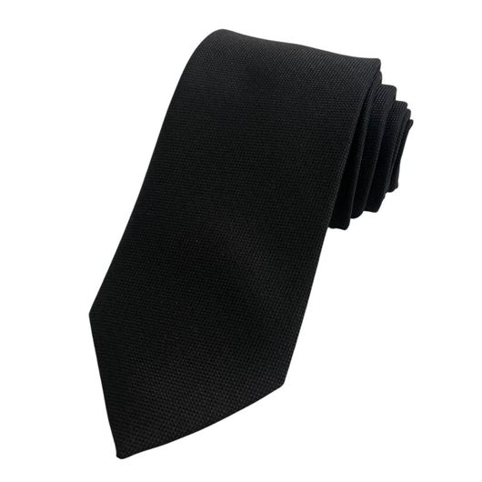 Picture of Corbata microfibra negro liso