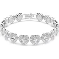 Foto de Pulsera Angelic corazón Ariana Grande baño de rodio talla M