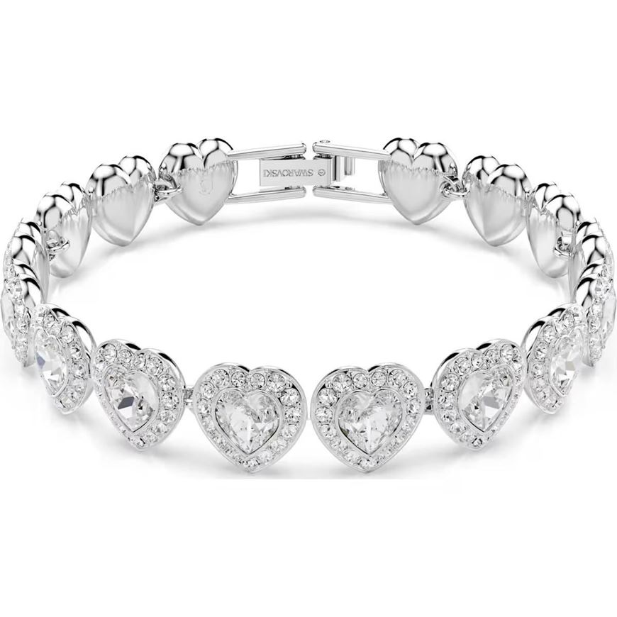 Foto de Pulsera Angelic corazón Ariana Grande baño de rodio talla M