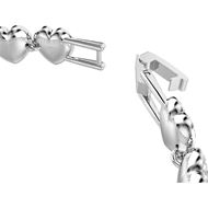 Foto de Pulsera Angelic corazón Ariana Grande baño de rodio talla M