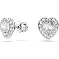Foto de Pendientes Angel corazón Ariana Grande baño de rodio