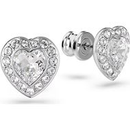 Foto de Pendientes Angel corazón Ariana Grande baño de rodio