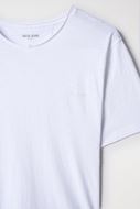 Foto de Camiseta blanca cuello en pico