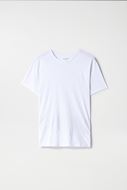 Foto de Camiseta blanca cuello en pico