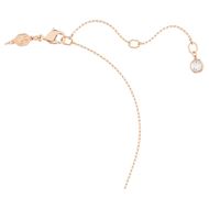 Foto de Gargantilla Luna multicolor con baño tono oro rosa