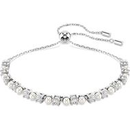 Foto de Pulsera Matrix, Crystal Pearl, Baño de rodio