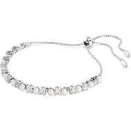 Foto de Pulsera Matrix, Crystal Pearl, Baño de rodio
