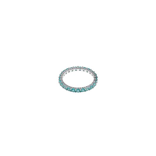 Foto de Sortija Balanced plata rodio circonitas paraiba