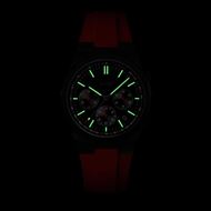Foto de Reloj Cluse Vigoureux Chrono de silicona color rojo y negro