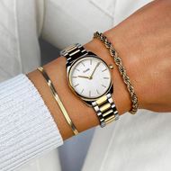Foto de Reloj Cluse Féroce Mini Acero, Plata, Bicolor