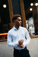 Foto de Camisa vestir blanca regular fit tejido Fly