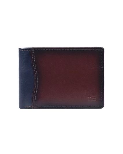 Foto de Cartera billetero piel vacuno marrón