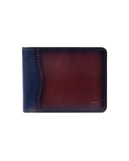 Picture of Cartera billetero piel vacuno marrón