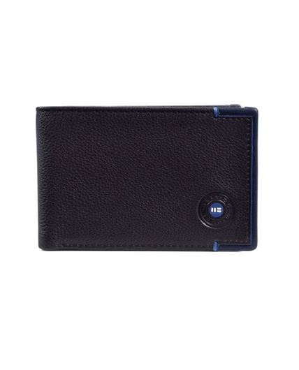 Picture of Cartera billetero tarjetero de piel vacuno marrón