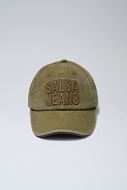 Foto de Gorra verde militar con logo bordado