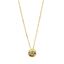 Foto de Colgante chatón en oro amarillo 18kt y circonita blanca brillante