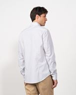 Foto de Camisa sport microestampado blanco y verde slim fit