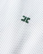 Foto de Camisa sport microestampado blanco y verde slim fit