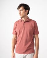 Foto de Polo rosa lavado algodón
