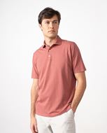 Foto de Polo rosa lavado algodón
