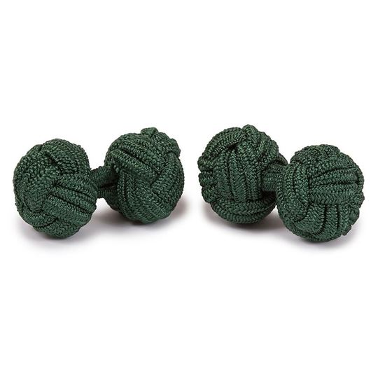 Picture of Gemelos elásticos de bola verde oscuro